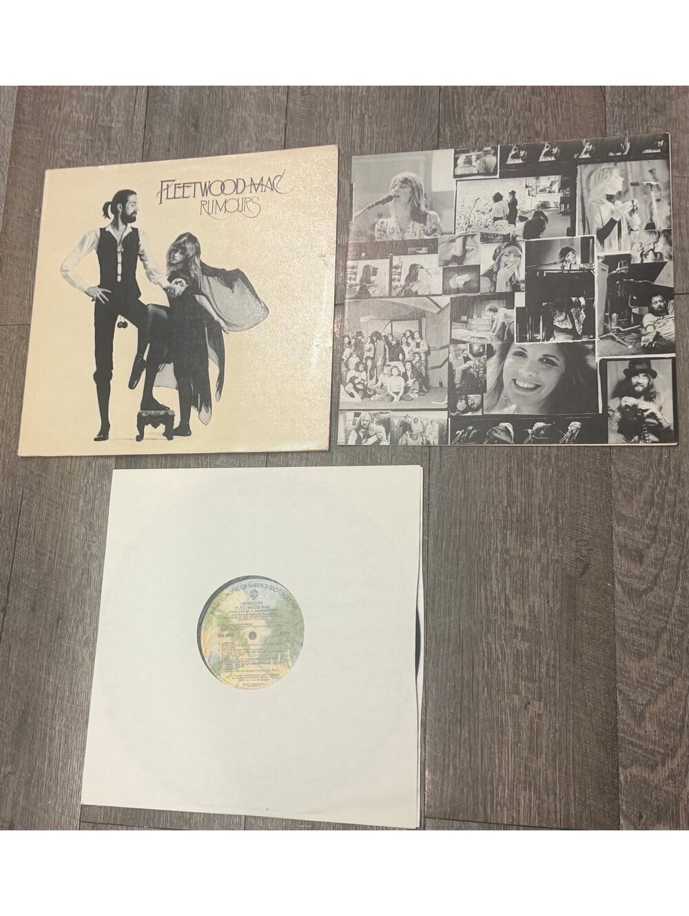 Fleetwood Mac Rumours Vinyl LP BSK 3010 Original First Press 1977 W/ Art Sleeve